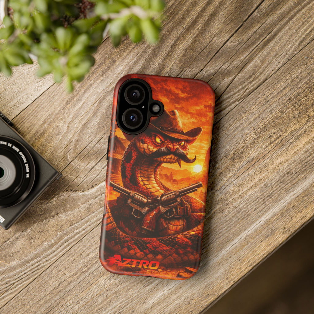 AZTRO Cowboy Snake Phone Case - Western Protective Cover