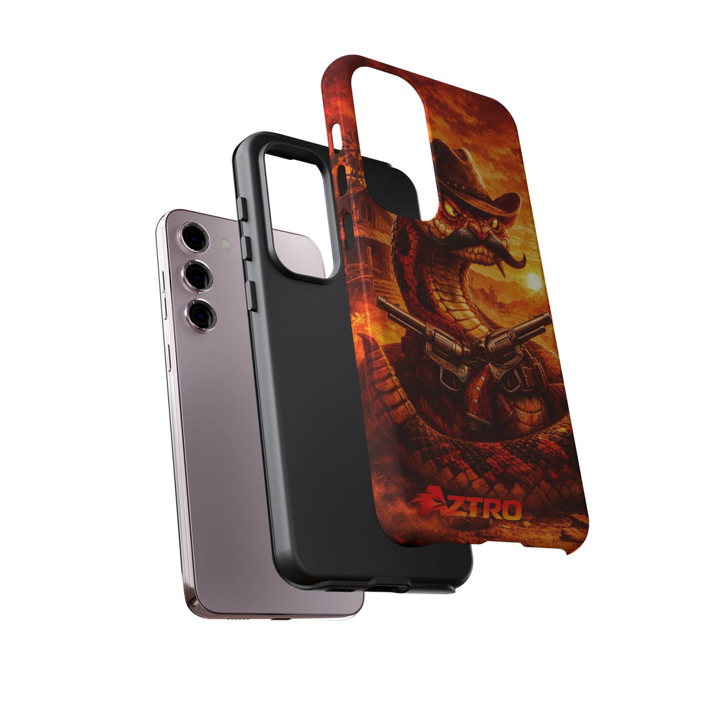 AZTRO Cowboy Snake Phone Case - Western Protective Cover