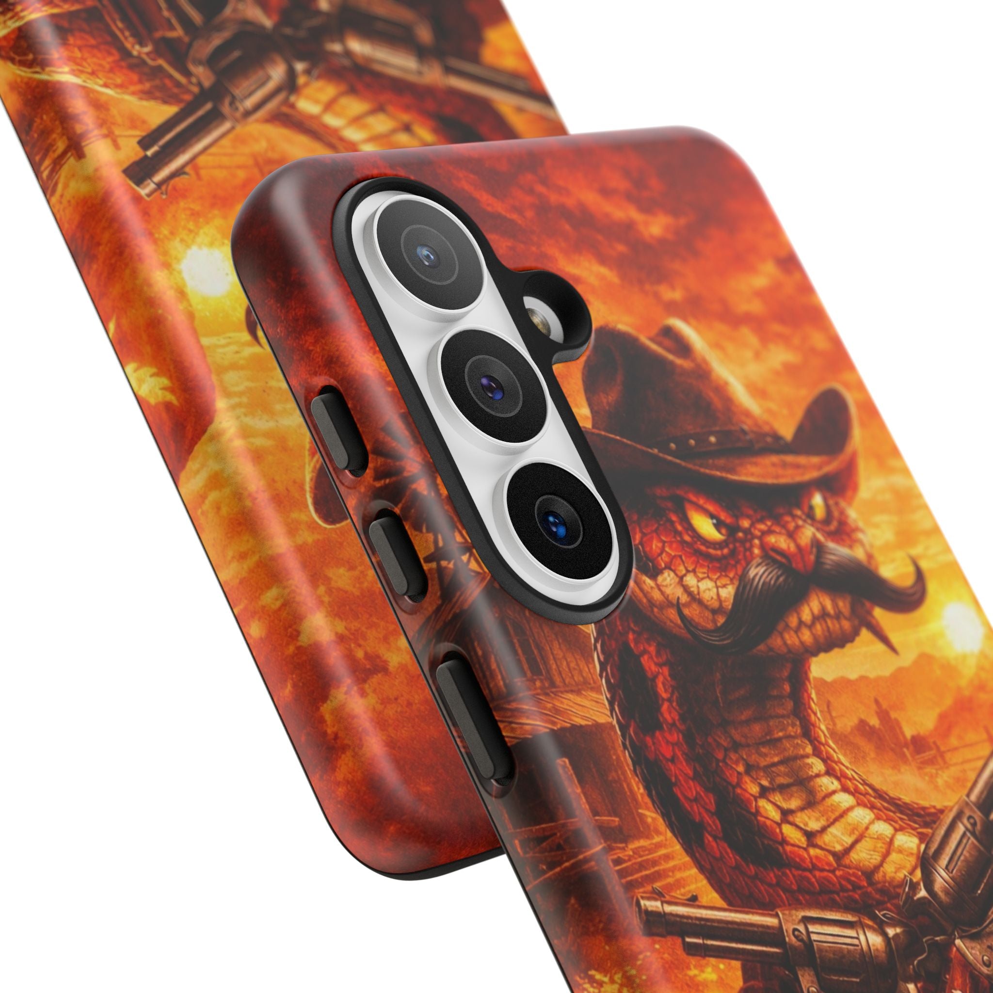 AZTRO Cowboy Snake Phone Case - Western Protective Cover