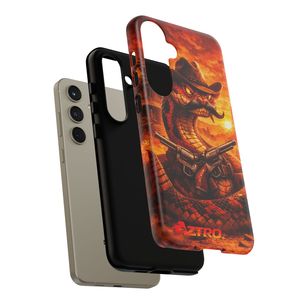 AZTRO Cowboy Snake Phone Case - Western Protective Cover