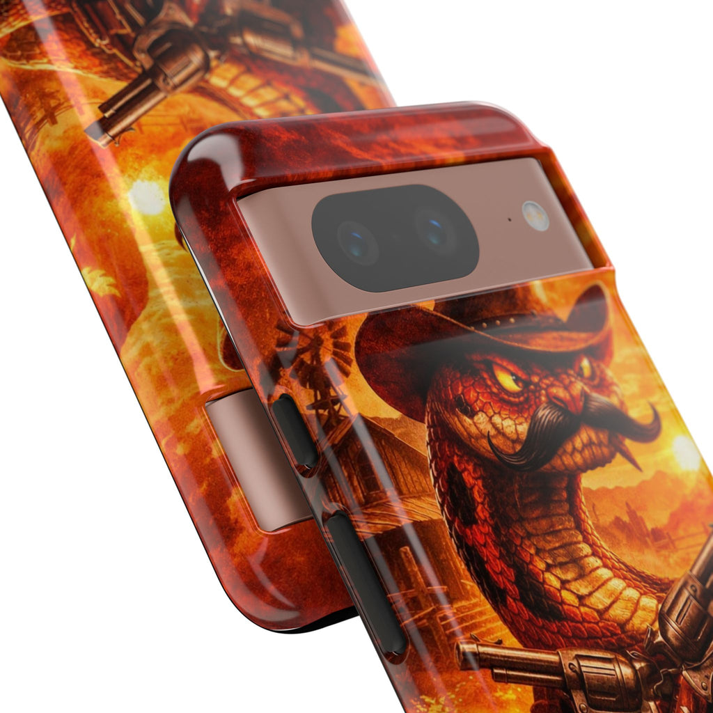 AZTRO Cowboy Snake Phone Case - Western Protective Cover