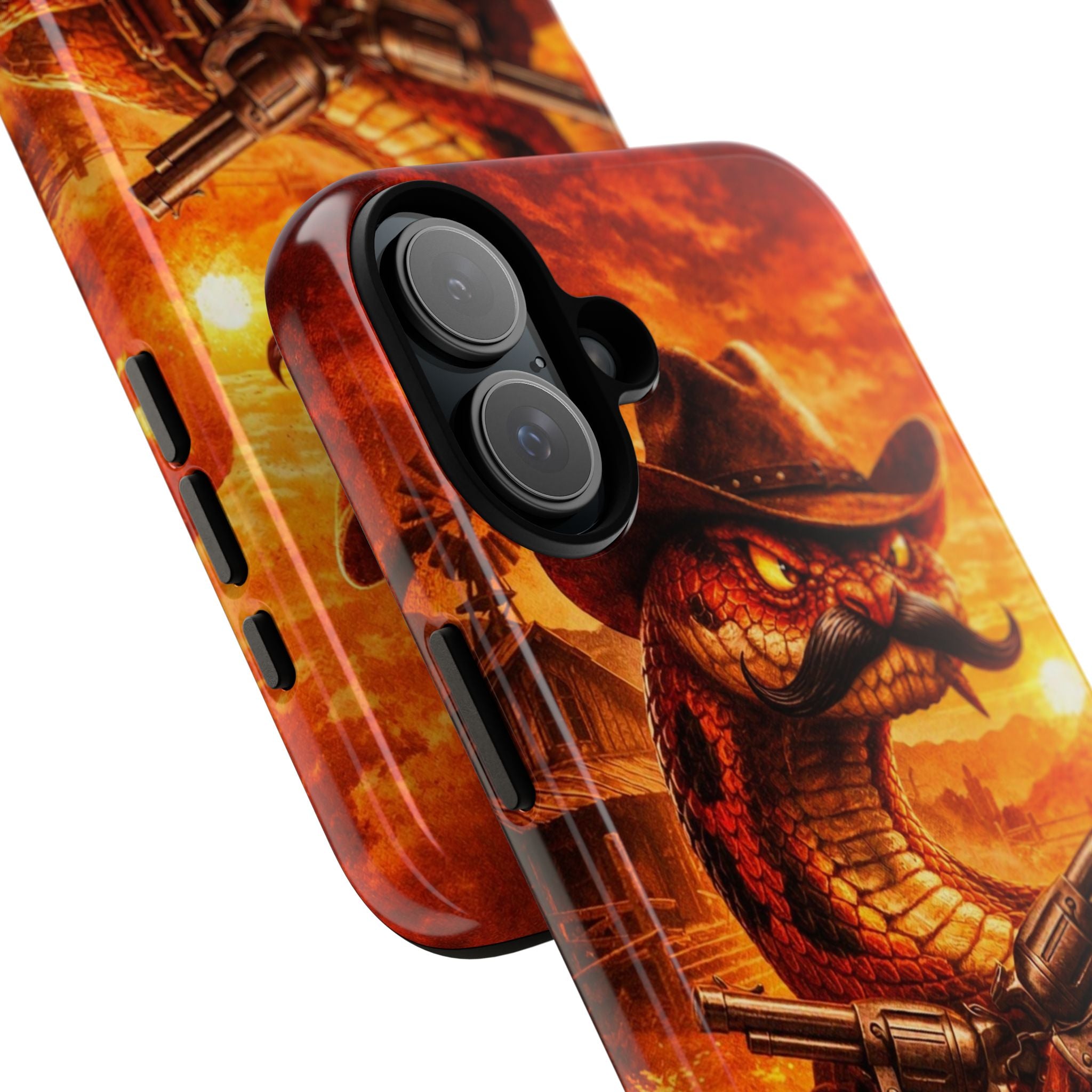 AZTRO Cowboy Snake Phone Case - Western Protective Cover