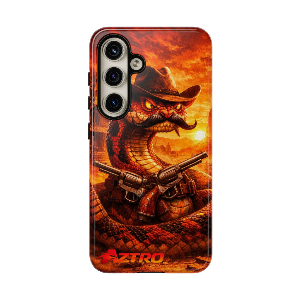 AZTRO Cowboy Snake Phone Case - Western Protective Cover