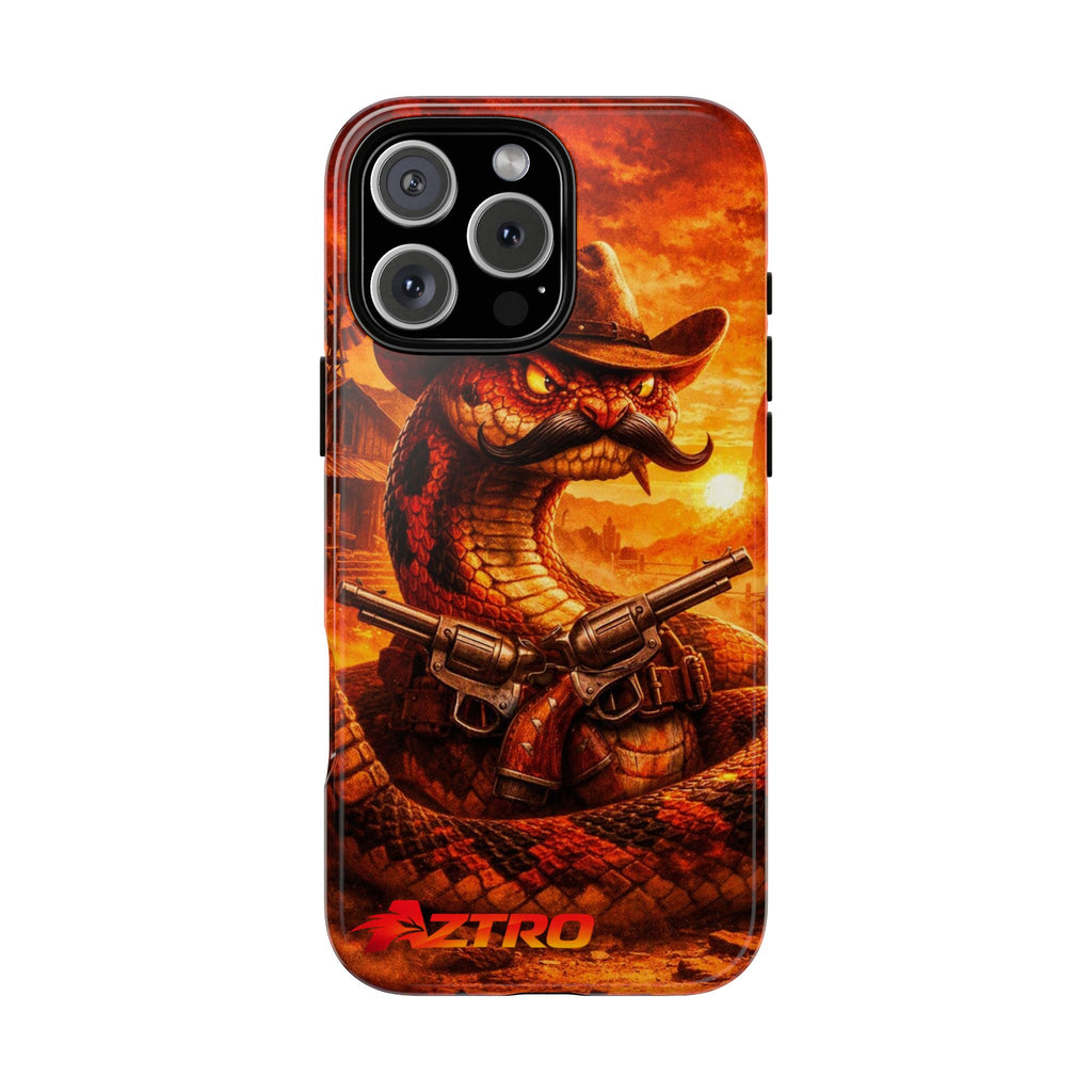 AZTRO Cowboy Snake Phone Case - Western Protective Cover
