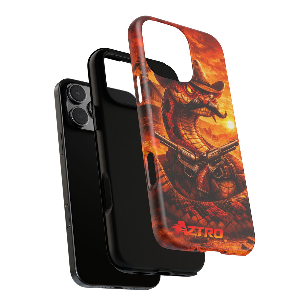 AZTRO Cowboy Snake Phone Case - Western Protective Cover