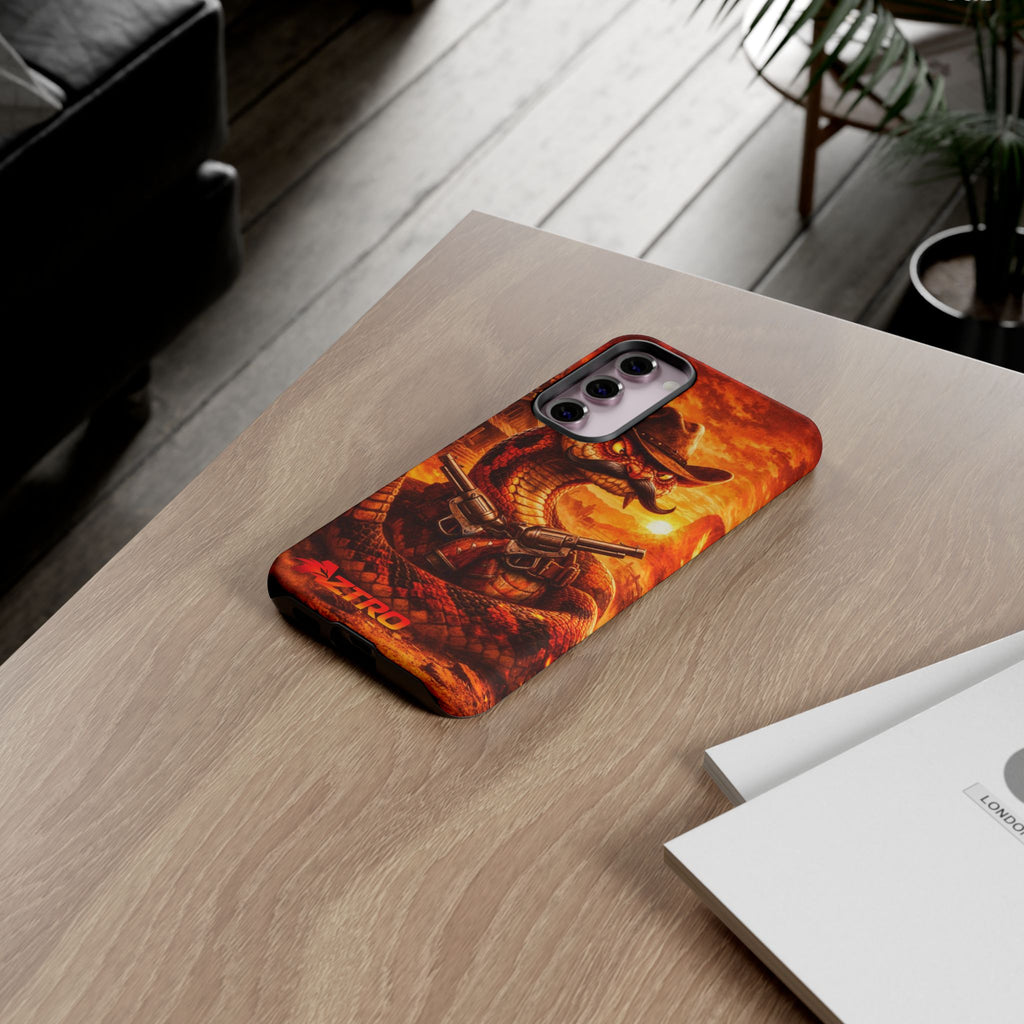 AZTRO Cowboy Snake Phone Case - Western Protective Cover
