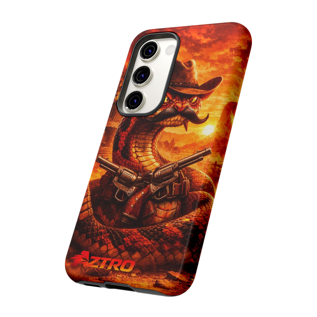 AZTRO Cowboy Snake Phone Case - Western Protective Cover