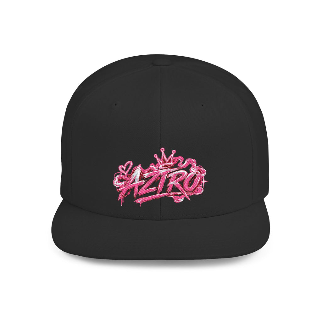 Aztro Pink Graffiti Logo Snapback Hat
