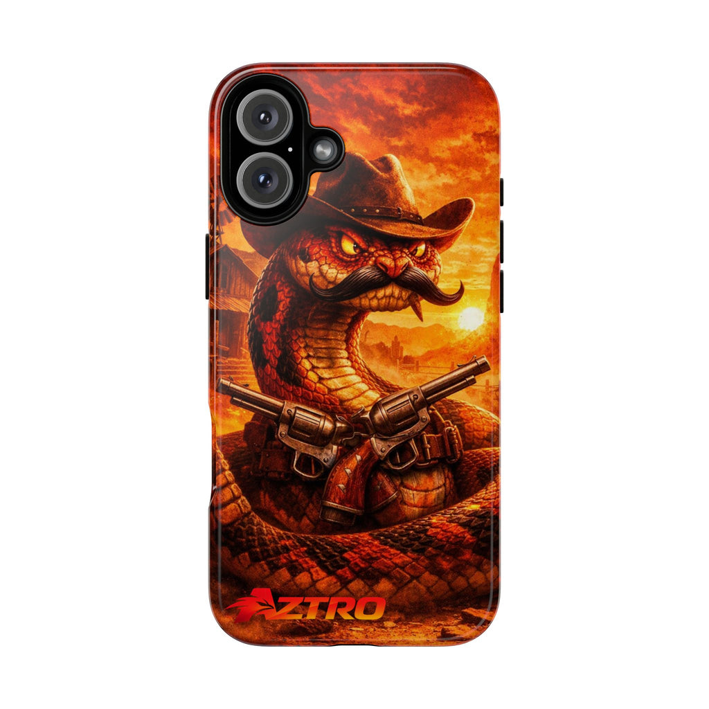 AZTRO Cowboy Snake Phone Case - Western Protective Cover
