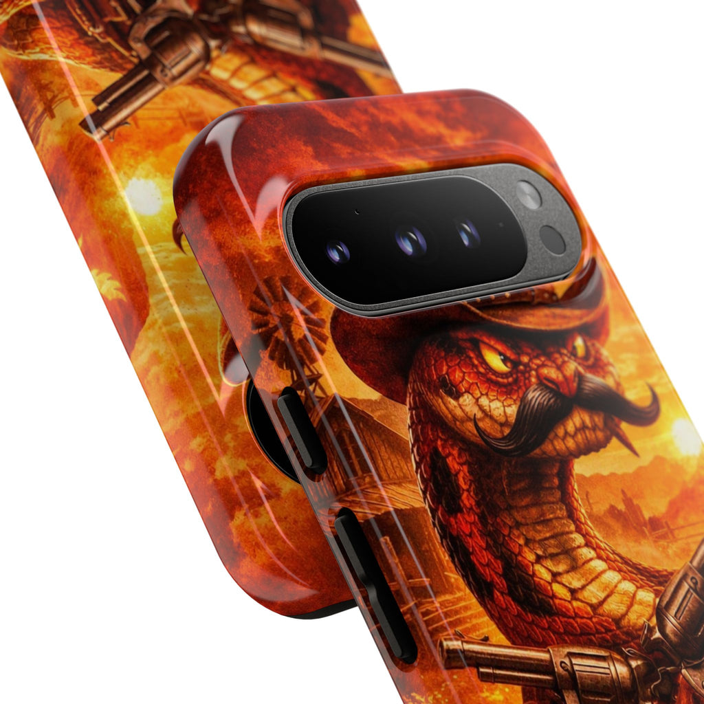 AZTRO Cowboy Snake Phone Case - Western Protective Cover