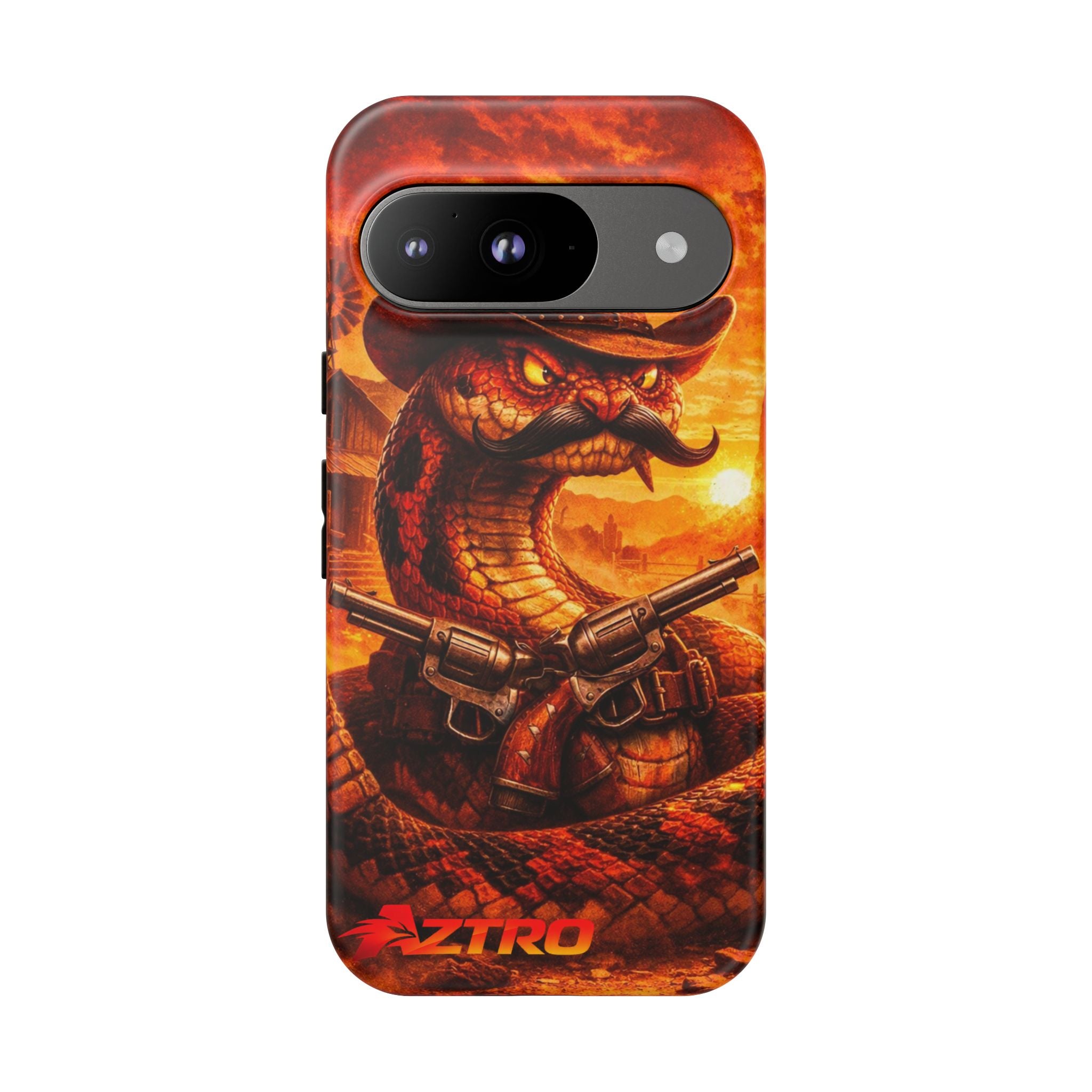 AZTRO Cowboy Snake Phone Case - Western Protective Cover