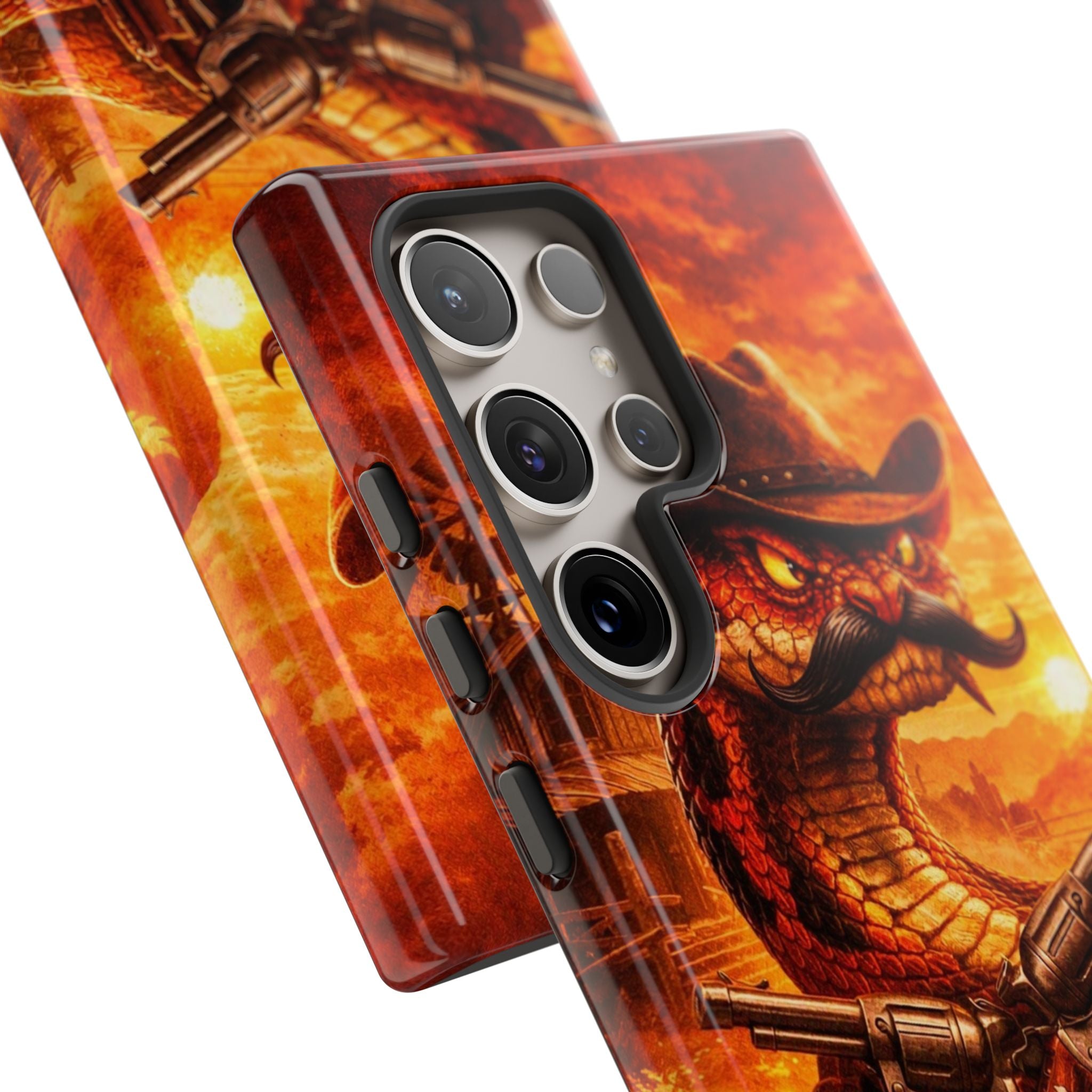 AZTRO Cowboy Snake Phone Case - Western Protective Cover