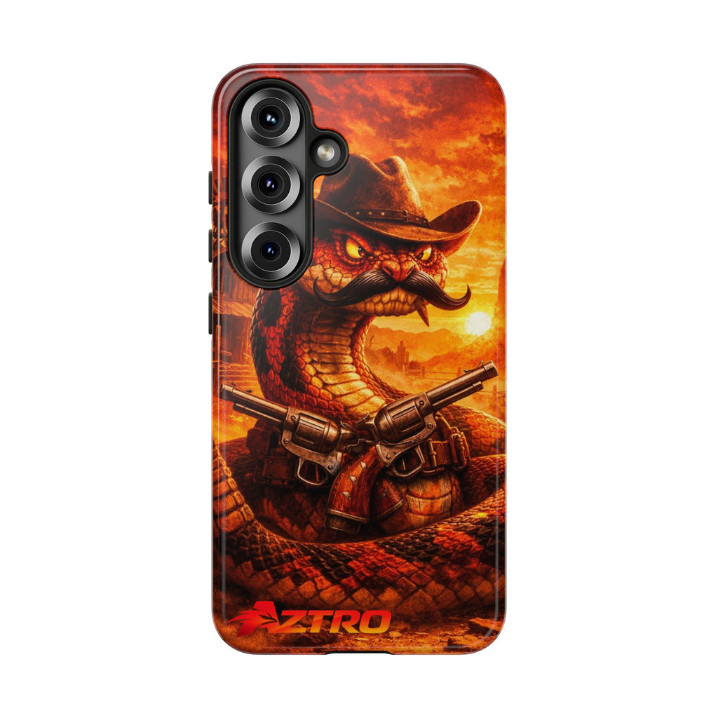 AZTRO Cowboy Snake Phone Case - Western Protective Cover