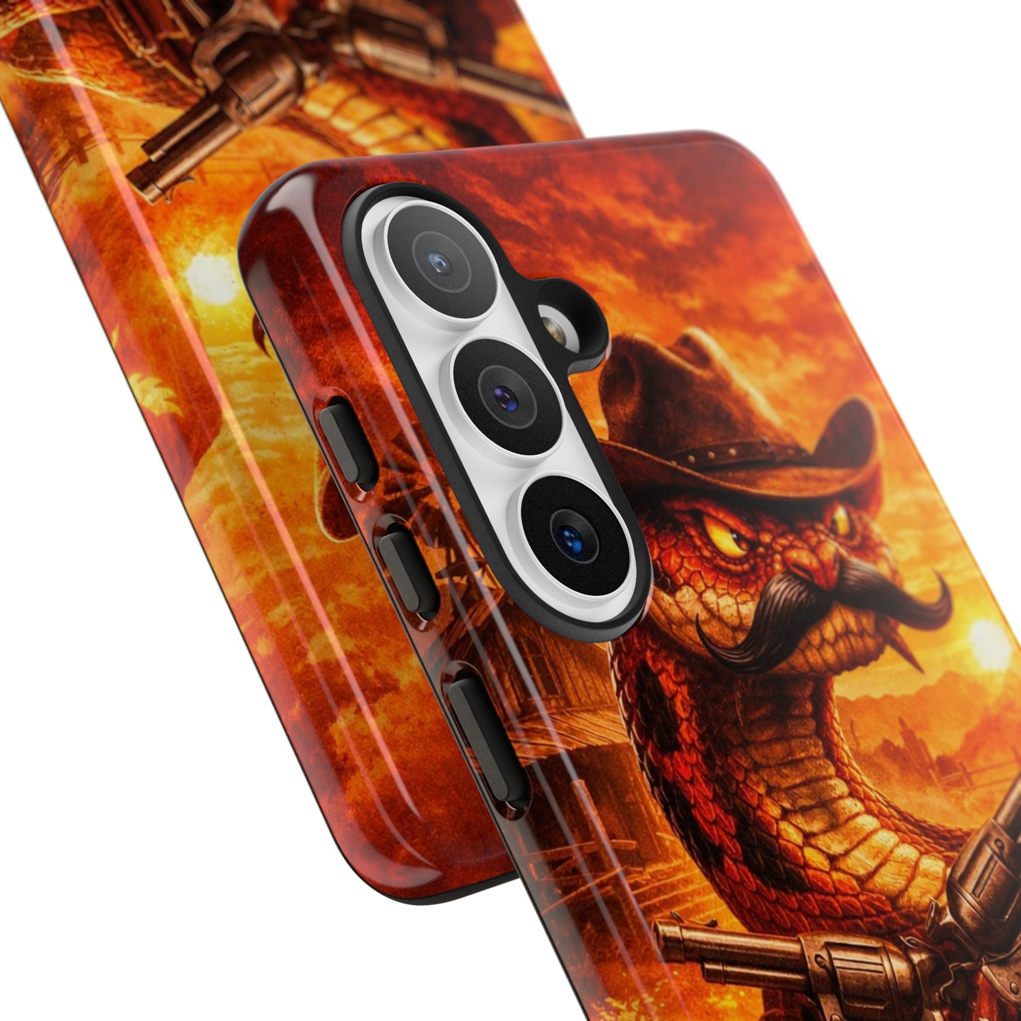 AZTRO Cowboy Snake Phone Case - Western Protective Cover