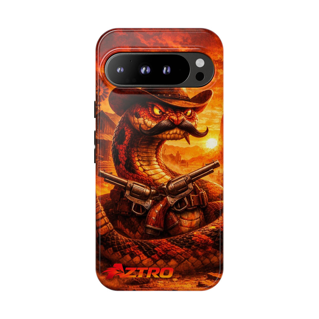 AZTRO Cowboy Snake Phone Case - Western Protective Cover